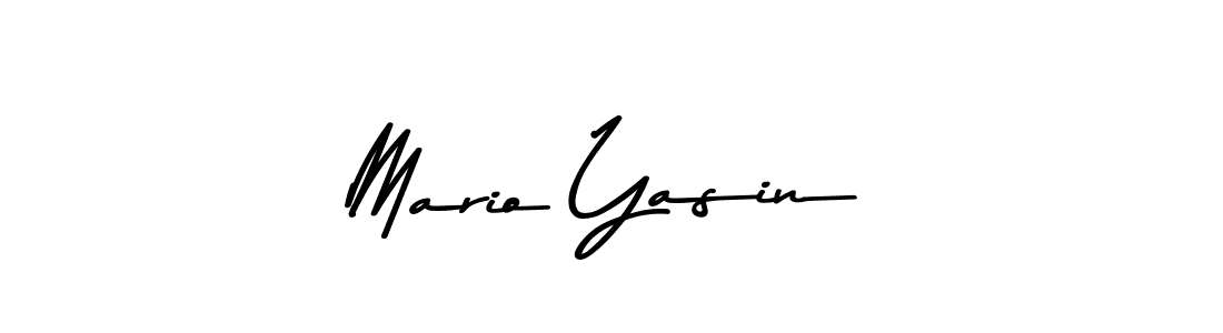 The best way (Asem Kandis PERSONAL USE) to make a short signature is to pick only two or three words in your name. The name Mario Yasin include a total of six letters. For converting this name. Mario Yasin signature style 9 images and pictures png