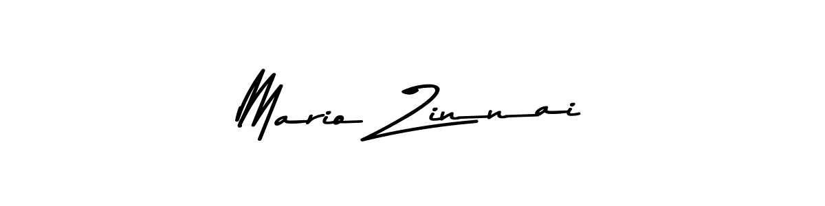 Design your own signature with our free online signature maker. With this signature software, you can create a handwritten (Asem Kandis PERSONAL USE) signature for name Mario Zinnai. Mario Zinnai signature style 9 images and pictures png