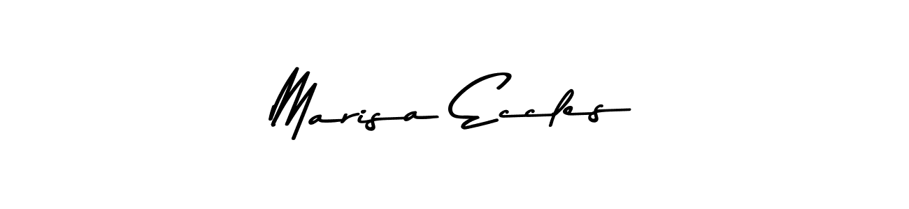It looks lik you need a new signature style for name Marisa Eccles. Design unique handwritten (Asem Kandis PERSONAL USE) signature with our free signature maker in just a few clicks. Marisa Eccles signature style 9 images and pictures png