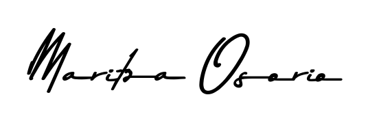 Style your name Maritza Osorio with confidence using Asem Kandis PERSONAL USE signature design. Simple, elegant, and ready for immediate document use. Maritza Osorio signature style 9 images and pictures png