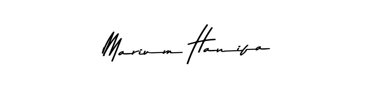 Asem Kandis PERSONAL USE is a professional signature style that is perfect for those who want to add a touch of class to their signature. It is also a great choice for those who want to make their signature more unique. Get Marium Hanifa name to fancy signature for free. Marium Hanifa signature style 9 images and pictures png