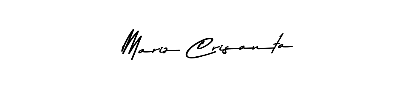 How to make Mariz Crisanta signature? Asem Kandis PERSONAL USE is a professional autograph style. Create handwritten signature for Mariz Crisanta name. Mariz Crisanta signature style 9 images and pictures png