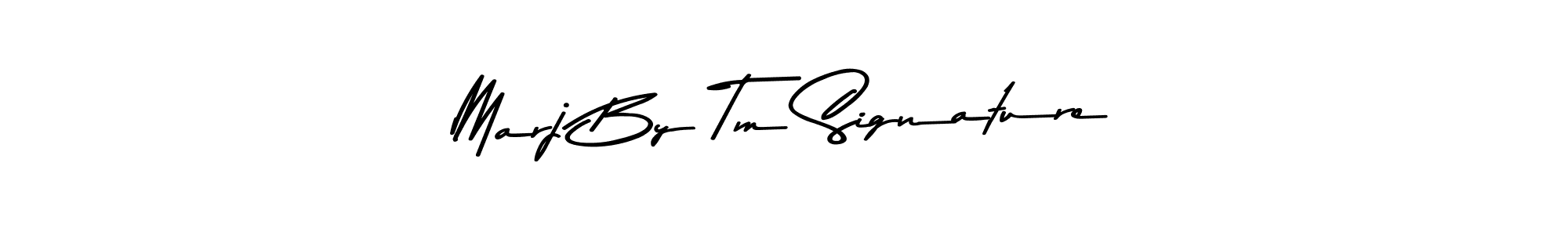 Design your own signature with our free online signature maker. With this signature software, you can create a handwritten (Asem Kandis PERSONAL USE) signature for name Marj By Tm Signature. Marj By Tm Signature signature style 9 images and pictures png