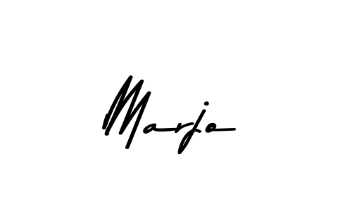 Make a beautiful signature design for name Marjo. With this signature (Asem Kandis PERSONAL USE) style, you can create a handwritten signature for free. Marjo signature style 9 images and pictures png