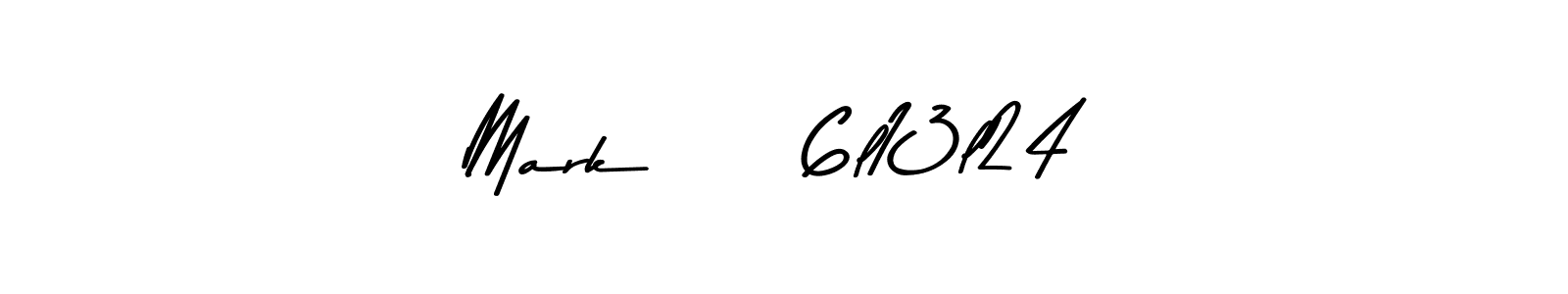 The best way (Asem Kandis PERSONAL USE) to make a short signature is to pick only two or three words in your name. The name Mark     6l13l24 include a total of six letters. For converting this name. Mark     6l13l24 signature style 9 images and pictures png