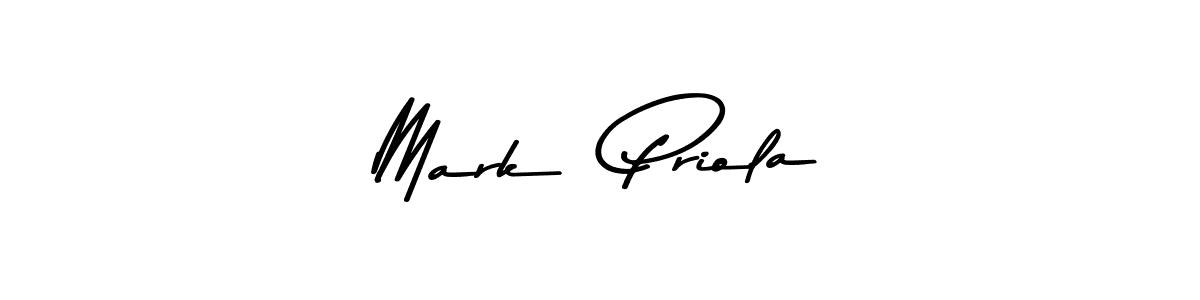 The best way (Asem Kandis PERSONAL USE) to make a short signature is to pick only two or three words in your name. The name Mark  Priola include a total of six letters. For converting this name. Mark  Priola signature style 9 images and pictures png