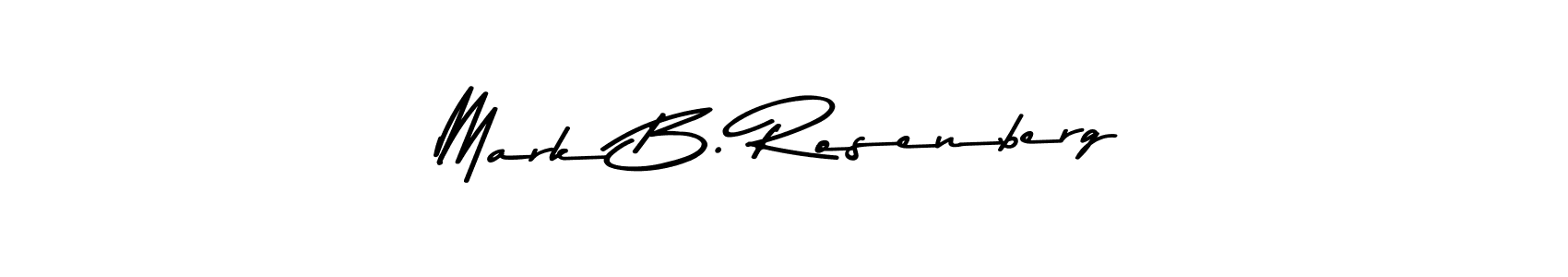 Use a signature maker to create a handwritten signature online. With this signature software, you can design (Asem Kandis PERSONAL USE) your own signature for name Mark B. Rosenberg. Mark B. Rosenberg signature style 9 images and pictures png