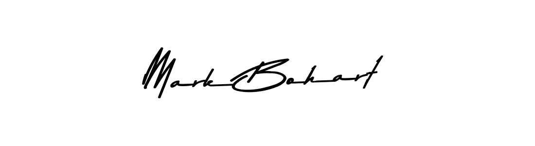 Similarly Asem Kandis PERSONAL USE is the best handwritten signature design. Signature creator online .You can use it as an online autograph creator for name Mark Bohart. Mark Bohart signature style 9 images and pictures png