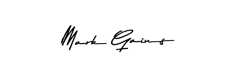 The best way (Asem Kandis PERSONAL USE) to make a short signature is to pick only two or three words in your name. The name Mark Gains include a total of six letters. For converting this name. Mark Gains signature style 9 images and pictures png