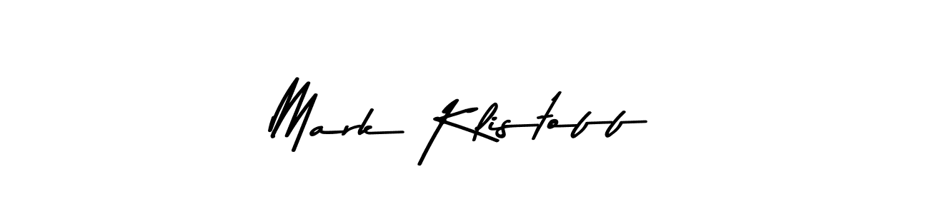 Similarly Asem Kandis PERSONAL USE is the best handwritten signature design. Signature creator online .You can use it as an online autograph creator for name Mark Klistoff. Mark Klistoff signature style 9 images and pictures png