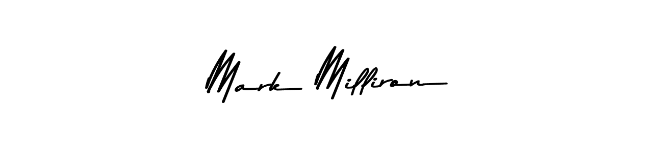 Also we have Mark Milliron name is the best signature style. Create professional handwritten signature collection using Asem Kandis PERSONAL USE autograph style. Mark Milliron signature style 9 images and pictures png