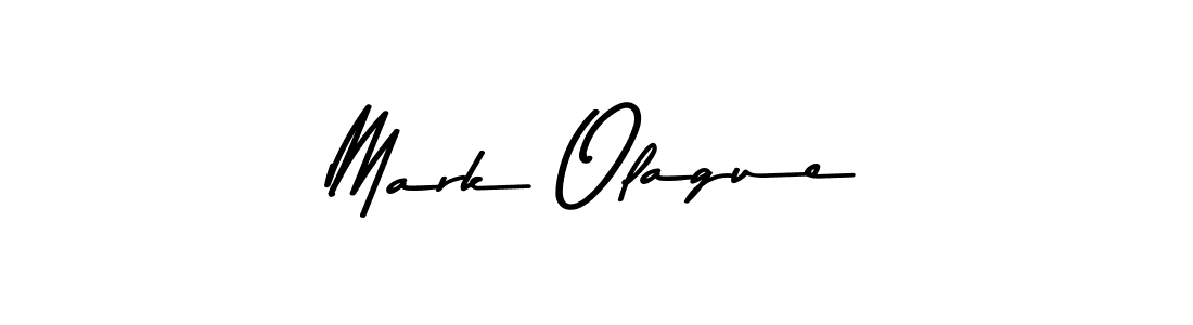 Use a signature maker to create a handwritten signature online. With this signature software, you can design (Asem Kandis PERSONAL USE) your own signature for name Mark Olague. Mark Olague signature style 9 images and pictures png