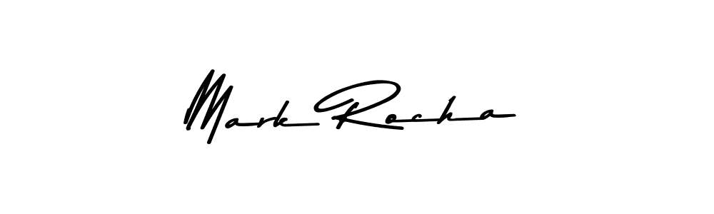 How to make Mark Rocha name signature. Use Asem Kandis PERSONAL USE style for creating short signs online. This is the latest handwritten sign. Mark Rocha signature style 9 images and pictures png