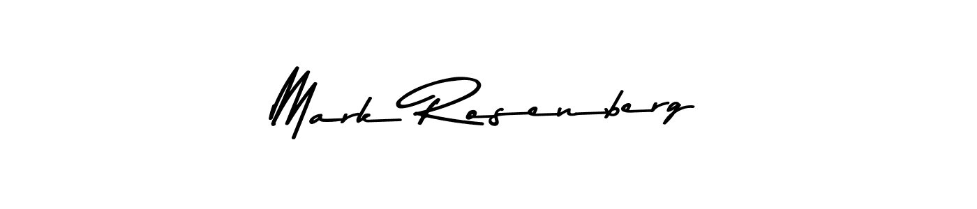 Make a beautiful signature design for name Mark Rosenberg. With this signature (Asem Kandis PERSONAL USE) style, you can create a handwritten signature for free. Mark Rosenberg signature style 9 images and pictures png