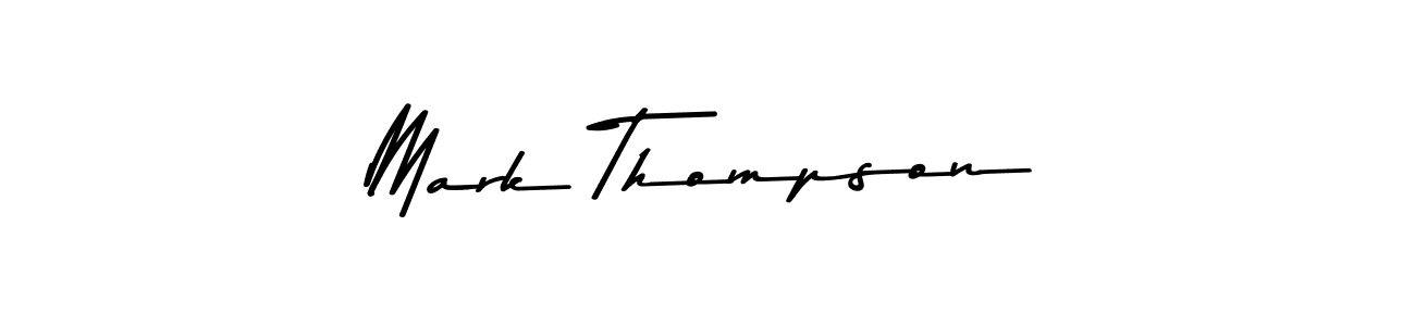 This is the best signature style for the Mark Thompson name. Also you like these signature font (Asem Kandis PERSONAL USE). Mix name signature. Mark Thompson signature style 9 images and pictures png
