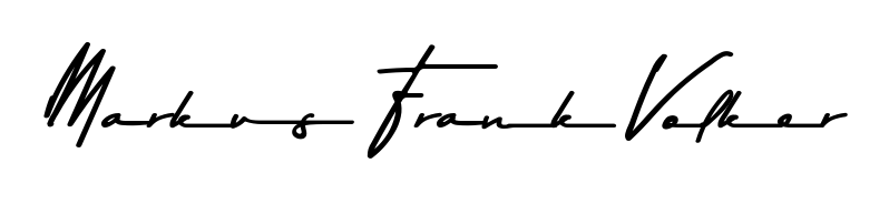 The Asem Kandis PERSONAL USE font transforms the name Markus Frank Volker into an executive sign with sharp precision and distinguished character. Markus Frank Volker signature style 9 images and pictures png