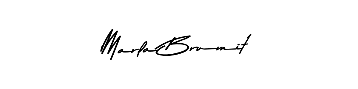 Asem Kandis PERSONAL USE is a professional signature style that is perfect for those who want to add a touch of class to their signature. It is also a great choice for those who want to make their signature more unique. Get Marla Brumit name to fancy signature for free. Marla Brumit signature style 9 images and pictures png
