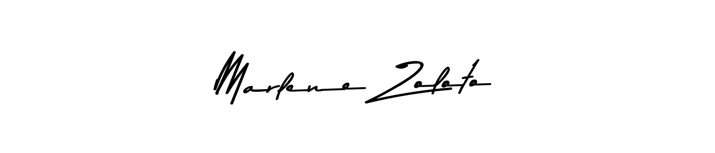 Also You can easily find your signature by using the search form. We will create Marlene Zoloto name handwritten signature images for you free of cost using Asem Kandis PERSONAL USE sign style. Marlene Zoloto signature style 9 images and pictures png