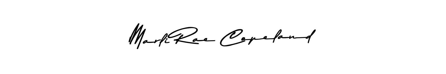 Marli Rae Copeland stylish signature style. Best Handwritten Sign (Asem Kandis PERSONAL USE) for my name. Handwritten Signature Collection Ideas for my name Marli Rae Copeland. Marli Rae Copeland signature style 9 images and pictures png