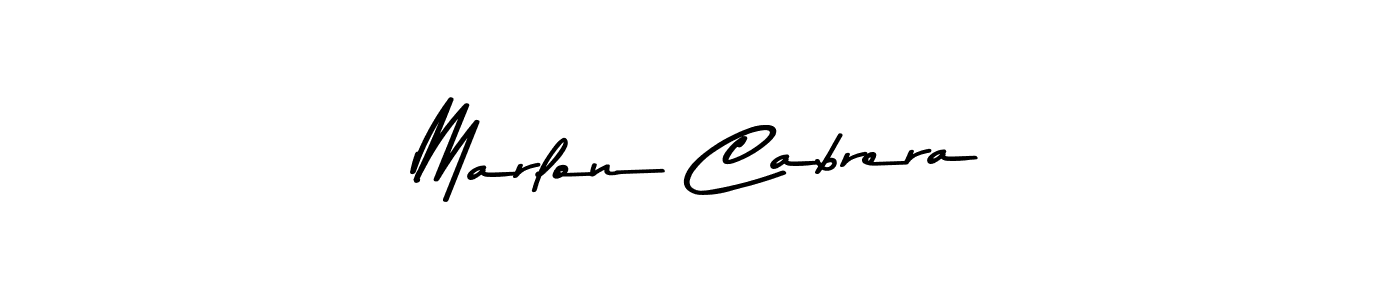 Make a beautiful signature design for name Marlon Cabrera. With this signature (Asem Kandis PERSONAL USE) style, you can create a handwritten signature for free. Marlon Cabrera signature style 9 images and pictures png