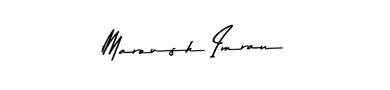 You can use this online signature creator to create a handwritten signature for the name Maroush Imran. This is the best online autograph maker. Maroush Imran signature style 9 images and pictures png