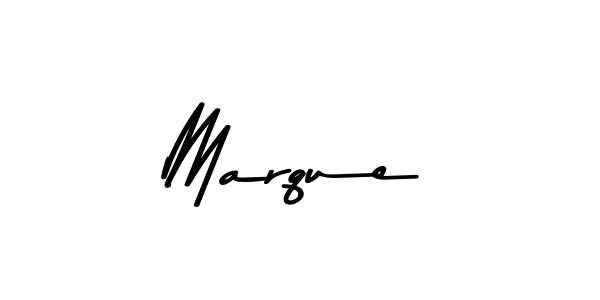 Design your own signature with our free online signature maker. With this signature software, you can create a handwritten (Asem Kandis PERSONAL USE) signature for name Marque. Marque signature style 9 images and pictures png