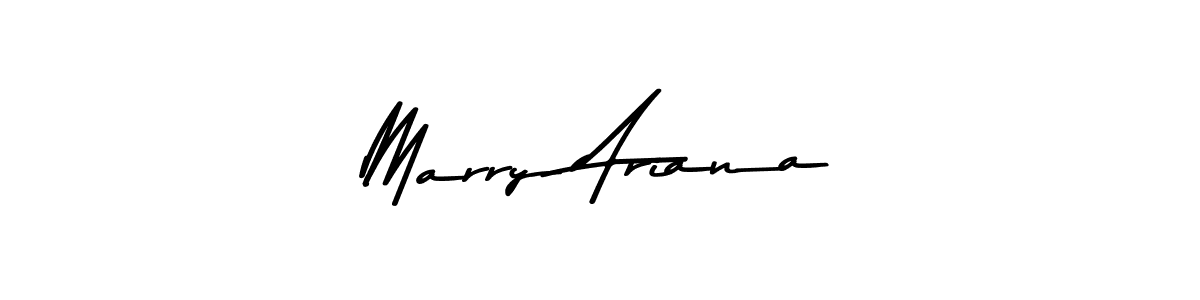 Make a beautiful signature design for name Marry Ariana. With this signature (Asem Kandis PERSONAL USE) style, you can create a handwritten signature for free. Marry Ariana signature style 9 images and pictures png