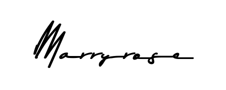 The Asem Kandis PERSONAL USE font gives name Marryrose a signature that looks effortless yet distinguished. Download high-res PNG instantly. Marryrose signature style 9 images and pictures png