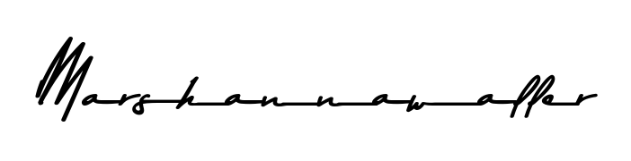 Explore multiple handwriting variations for Marshannawaller including this stunning Asem Kandis PERSONAL USE design. Free to use across all platforms. Marshannawaller signature style 9 images and pictures png