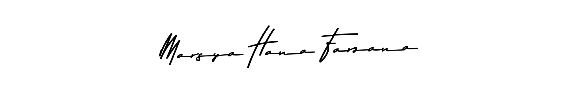 if you are searching for the best signature style for your name Marsya Hana Farzana. so please give up your signature search. here we have designed multiple signature styles  using Asem Kandis PERSONAL USE. Marsya Hana Farzana signature style 9 images and pictures png