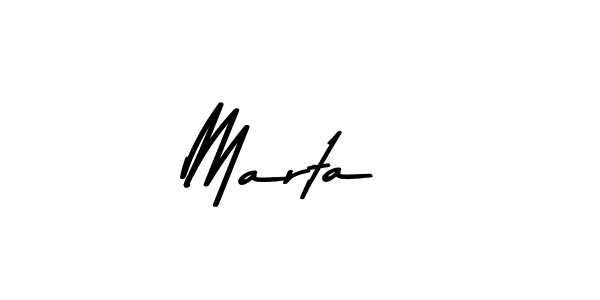Marta  stylish signature style. Best Handwritten Sign (Asem Kandis PERSONAL USE) for my name. Handwritten Signature Collection Ideas for my name Marta . Marta  signature style 9 images and pictures png