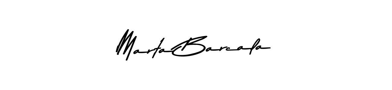 Also we have Marta Barcala name is the best signature style. Create professional handwritten signature collection using Asem Kandis PERSONAL USE autograph style. Marta Barcala signature style 9 images and pictures png