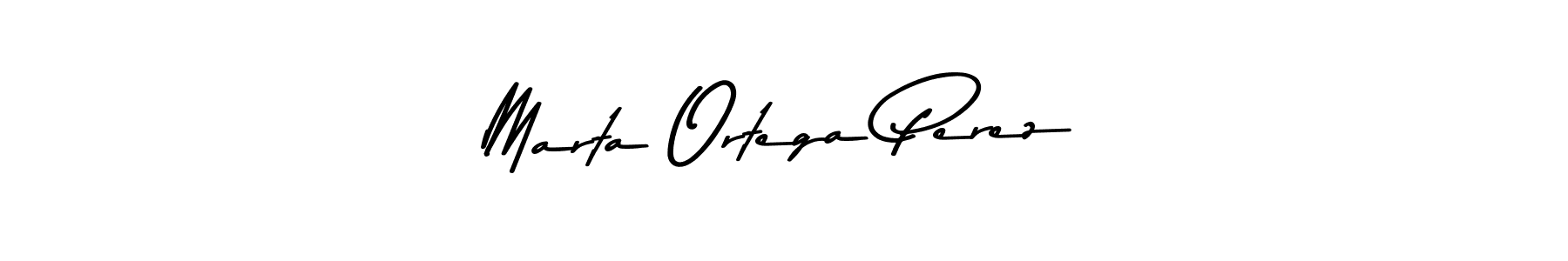 How to make Marta Ortega Perez name signature. Use Asem Kandis PERSONAL USE style for creating short signs online. This is the latest handwritten sign. Marta Ortega Perez signature style 9 images and pictures png