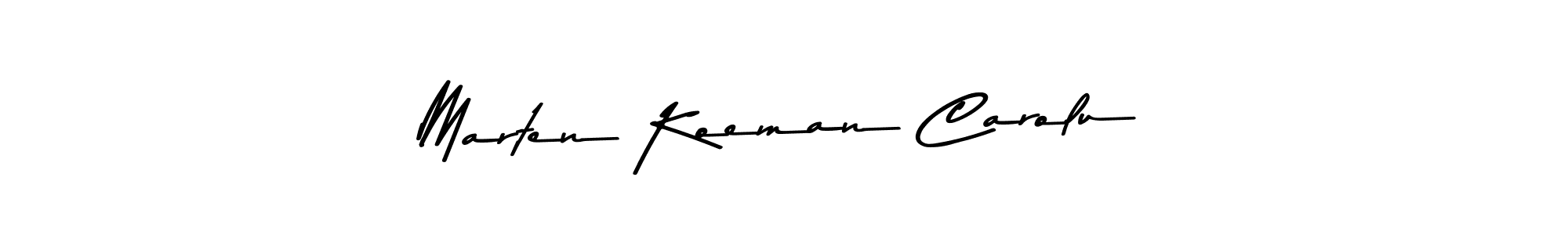 Also we have Marten Koeman Carolu name is the best signature style. Create professional handwritten signature collection using Asem Kandis PERSONAL USE autograph style. Marten Koeman Carolu signature style 9 images and pictures png