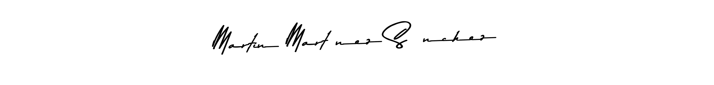 Design your own signature with our free online signature maker. With this signature software, you can create a handwritten (Asem Kandis PERSONAL USE) signature for name Martin Martínez Sánchez. Martin Martínez Sánchez signature style 9 images and pictures png