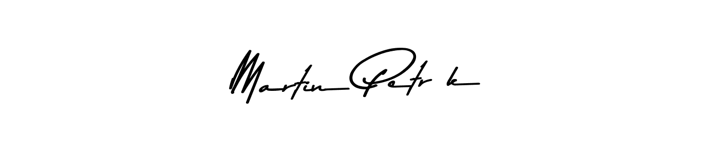 Design your own signature with our free online signature maker. With this signature software, you can create a handwritten (Asem Kandis PERSONAL USE) signature for name Martin Petrík. Martin Petrík signature style 9 images and pictures png