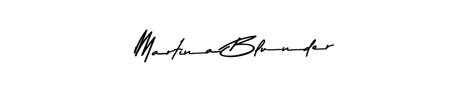 Also we have Martina Blunder name is the best signature style. Create professional handwritten signature collection using Asem Kandis PERSONAL USE autograph style. Martina Blunder signature style 9 images and pictures png