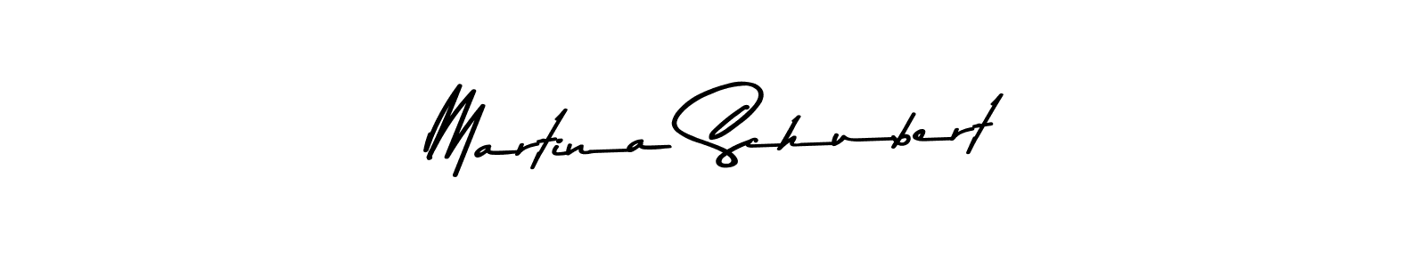 Use a signature maker to create a handwritten signature online. With this signature software, you can design (Asem Kandis PERSONAL USE) your own signature for name Martina Schubert. Martina Schubert signature style 9 images and pictures png