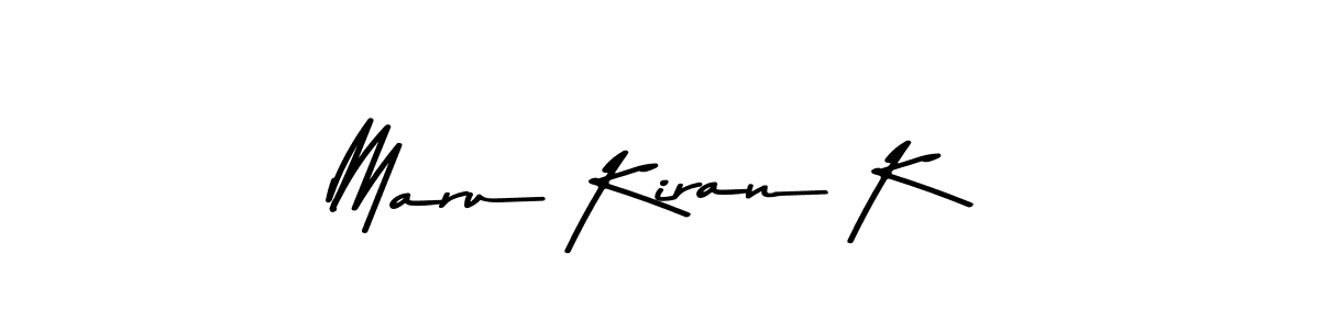 This is the best signature style for the Maru Kiran K name. Also you like these signature font (Asem Kandis PERSONAL USE). Mix name signature. Maru Kiran K signature style 9 images and pictures png