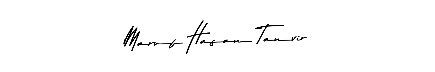 The best way (Asem Kandis PERSONAL USE) to make a short signature is to pick only two or three words in your name. The name Maruf Hasan Tanvir include a total of six letters. For converting this name. Maruf Hasan Tanvir signature style 9 images and pictures png