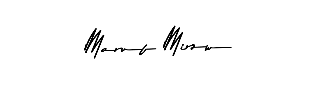 Make a beautiful signature design for name Maruf Mirzw. Use this online signature maker to create a handwritten signature for free. Maruf Mirzw signature style 9 images and pictures png