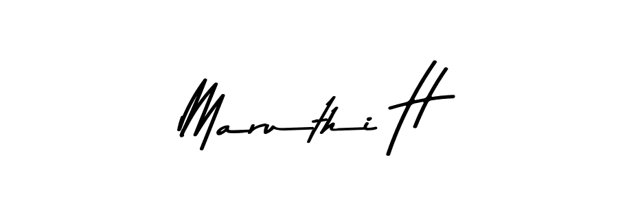Here are the top 10 professional signature styles for the name Maruthi H. These are the best autograph styles you can use for your name. Maruthi H signature style 9 images and pictures png