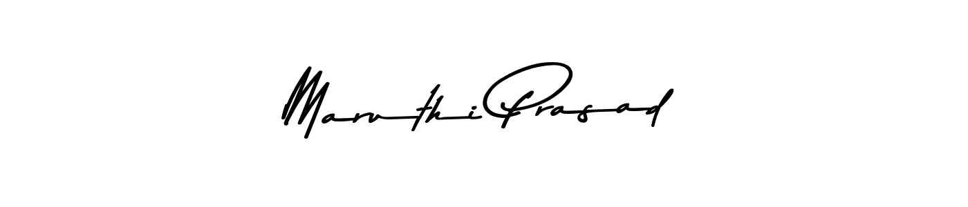 Make a beautiful signature design for name Maruthi Prasad. With this signature (Asem Kandis PERSONAL USE) style, you can create a handwritten signature for free. Maruthi Prasad signature style 9 images and pictures png