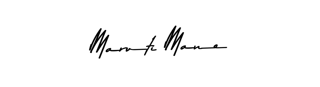 Use a signature maker to create a handwritten signature online. With this signature software, you can design (Asem Kandis PERSONAL USE) your own signature for name Maruti Mane. Maruti Mane signature style 9 images and pictures png