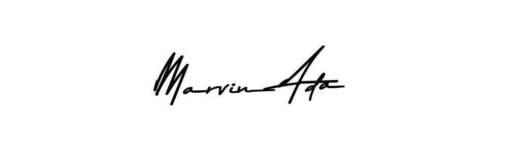 You can use this online signature creator to create a handwritten signature for the name Marvin Ada. This is the best online autograph maker. Marvin Ada signature style 9 images and pictures png