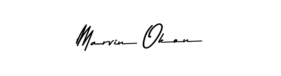 You can use this online signature creator to create a handwritten signature for the name Marvin Okon. This is the best online autograph maker. Marvin Okon signature style 9 images and pictures png