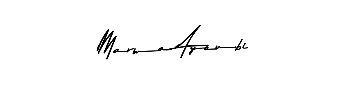 Here are the top 10 professional signature styles for the name Marwa Ayoubi. These are the best autograph styles you can use for your name. Marwa Ayoubi signature style 9 images and pictures png