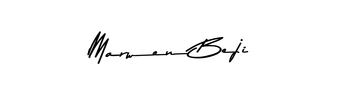 Marwen Beji stylish signature style. Best Handwritten Sign (Asem Kandis PERSONAL USE) for my name. Handwritten Signature Collection Ideas for my name Marwen Beji. Marwen Beji signature style 9 images and pictures png