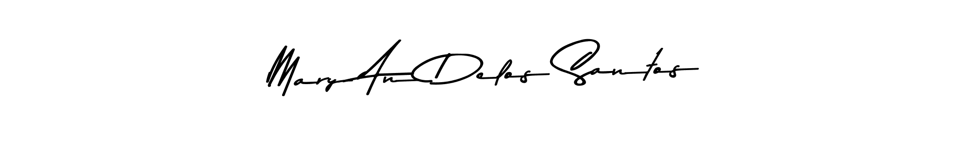 Make a beautiful signature design for name Mary An Delos Santos. With this signature (Asem Kandis PERSONAL USE) style, you can create a handwritten signature for free. Mary An Delos Santos signature style 9 images and pictures png