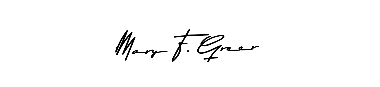 Also You can easily find your signature by using the search form. We will create Mary F. Greer name handwritten signature images for you free of cost using Asem Kandis PERSONAL USE sign style. Mary F. Greer signature style 9 images and pictures png